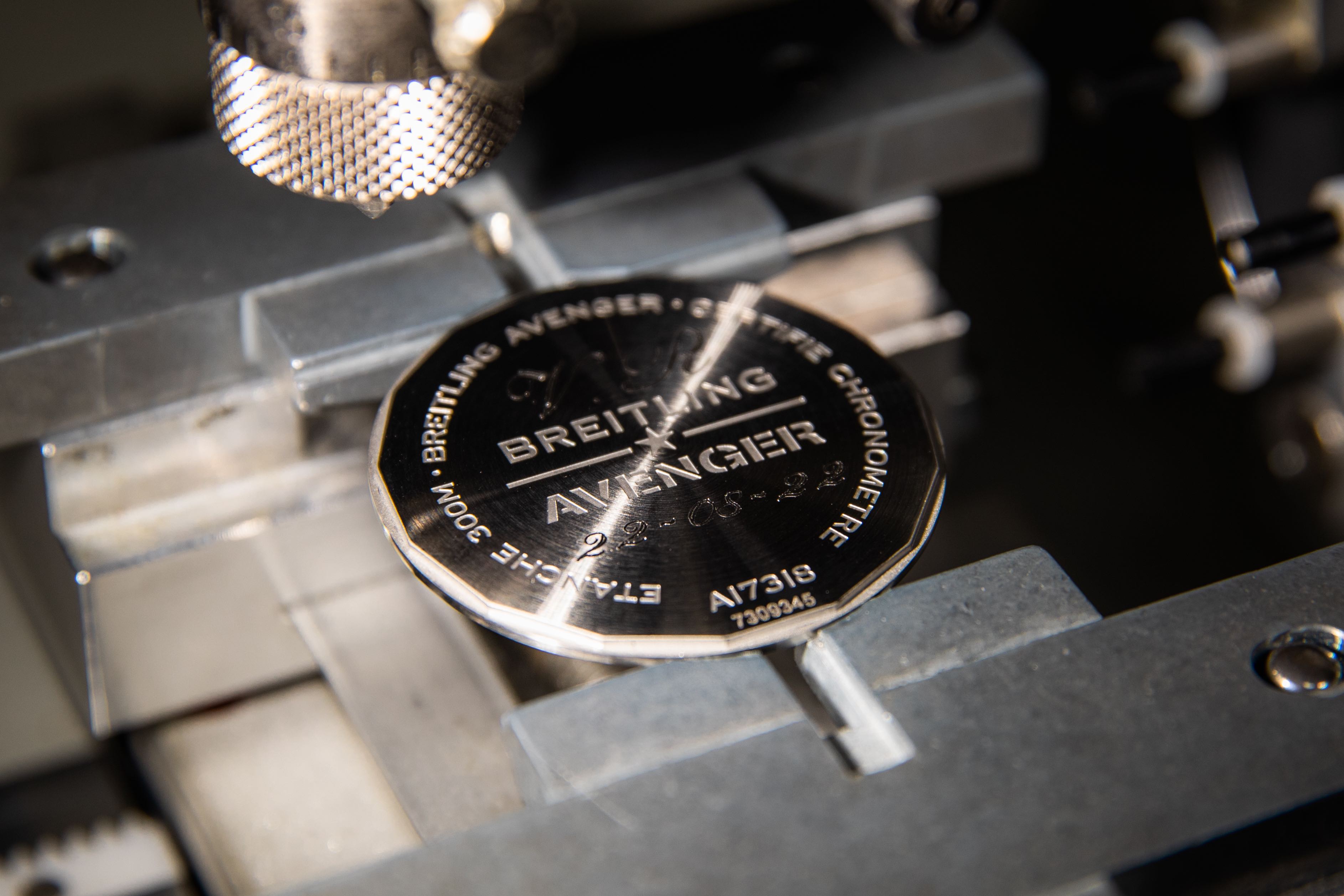 Step 5: Engraving your watch
