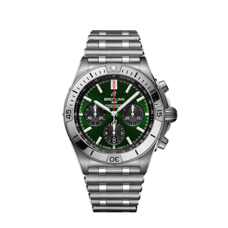 Montre Breitling Chronomat B01 42 Cadran vert