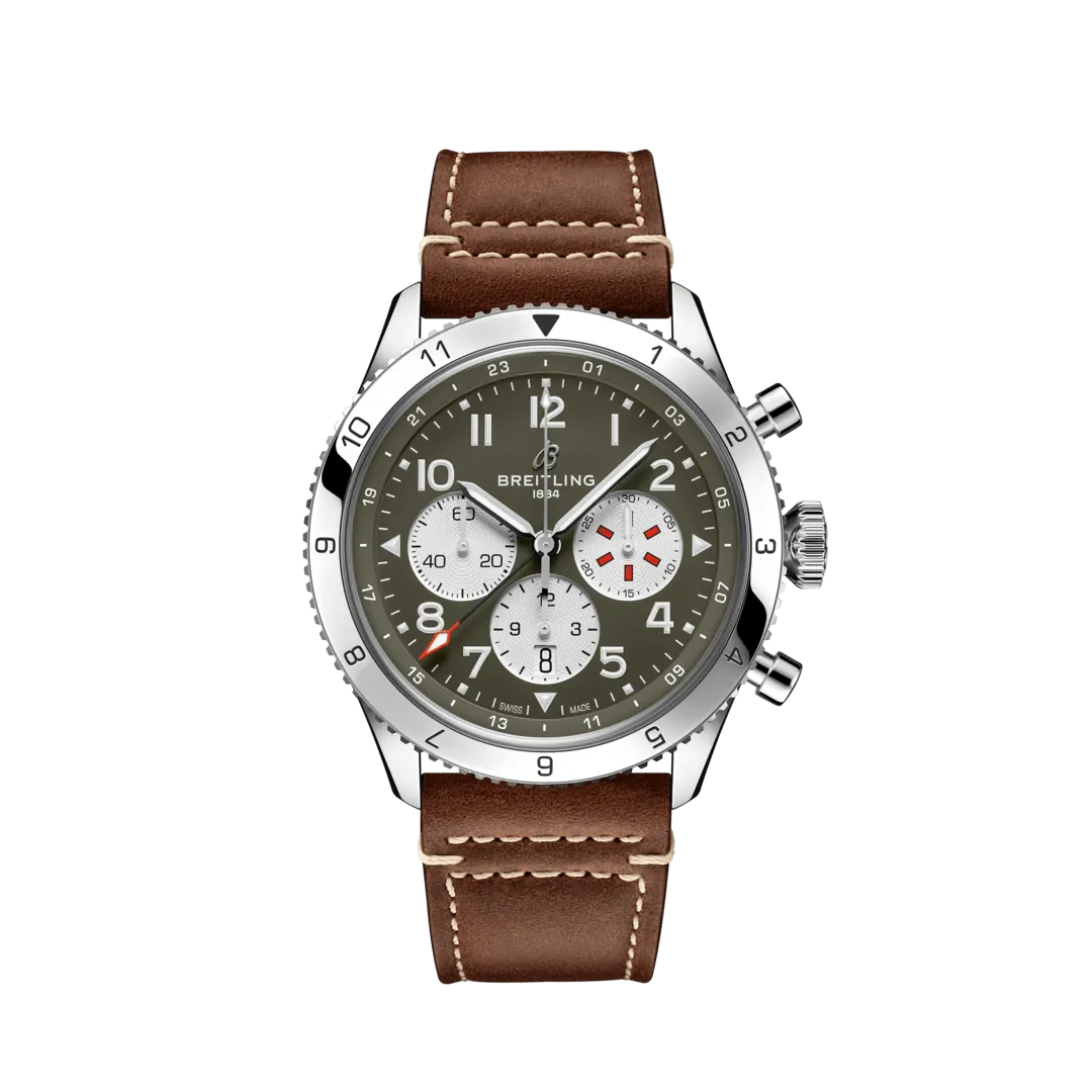 Breitling Super Avi B04 Chronograph GMT 46 Curtiss Warhawk Watch