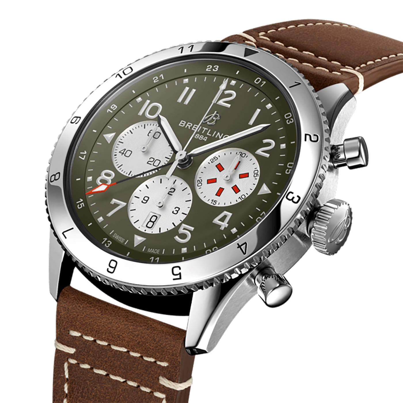 Breitling Super Avi B04 Chronograph GMT 46 Curtiss Warhawk Watch
