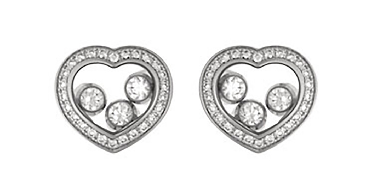 Boucles d’oreilles Happy Diamonds de Chopard