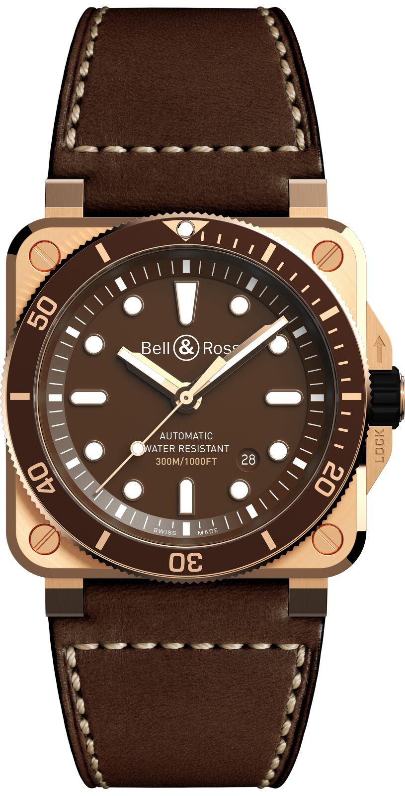 Bell&Ross BR 03-92 Diver Brown Bronze Watch