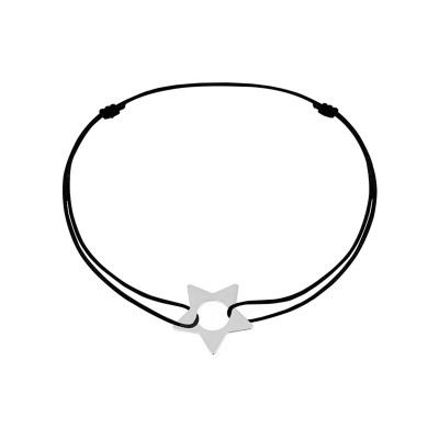 Bracelet Dinh Van Sur Cordon Étoile