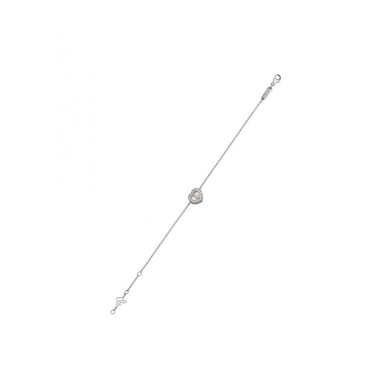 Chopard Happy Diamonds Bracelet in White Gold
