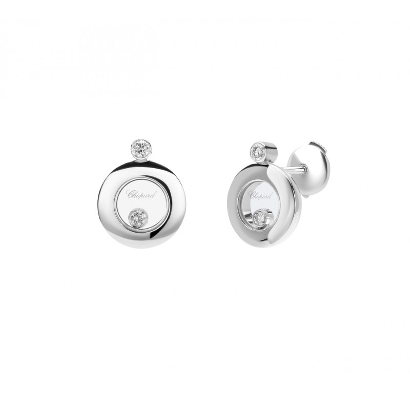 Boucles d’oreilles Happy Diamonds de Chopard