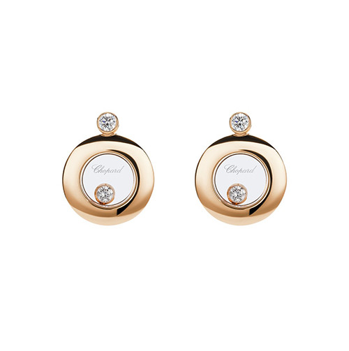 Boucles d’oreilles Happy Diamonds de Chopard