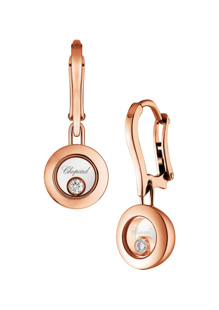 Boucles d’oreilles Happy Diamonds de Chopard