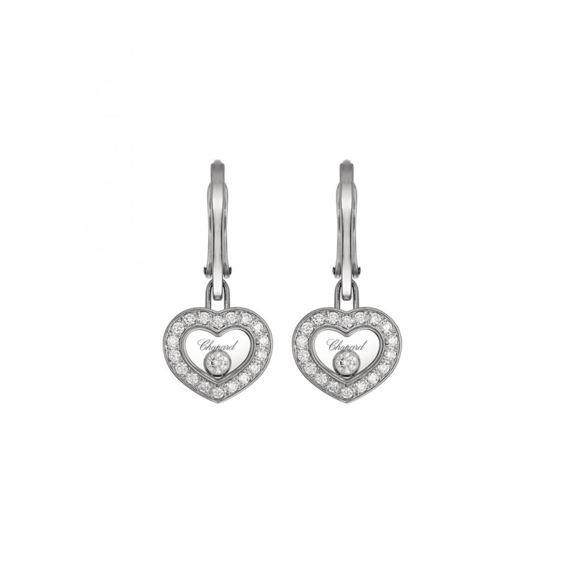 Chopard Happy Diamonds Heart Drop Earrings