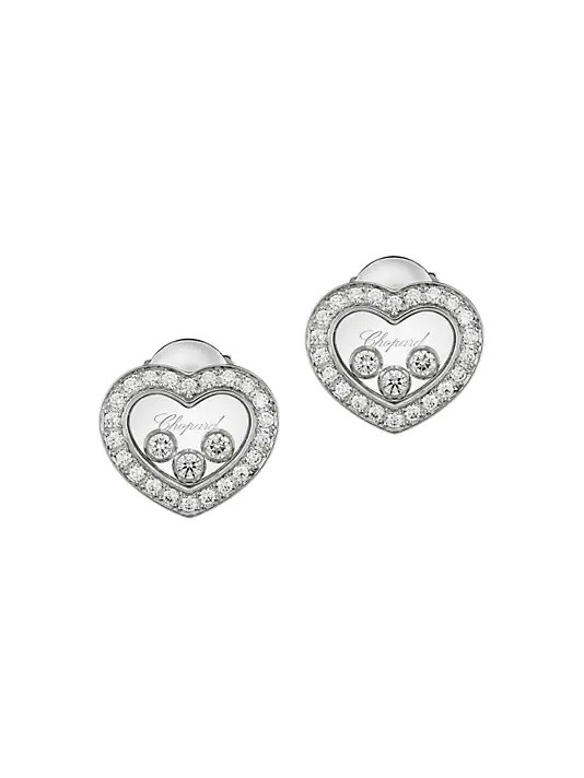 Boucles d’oreilles Happy Diamonds de Chopard