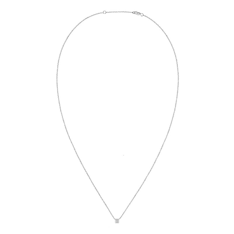 Collier Dinh Van Le Cube Diamant Petit Modèle Or blanc