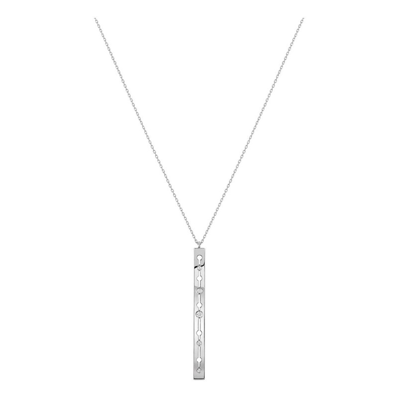 Dinh Van Pendant On Chain Pulse Long Necklace