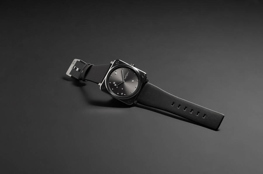 Bell&Ross S Gray Diamond Eagle Watch