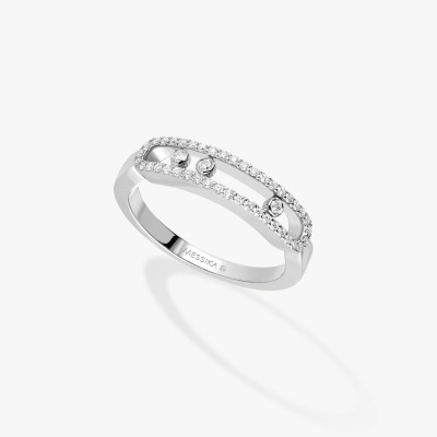 Messika Baby Move Ring White gold