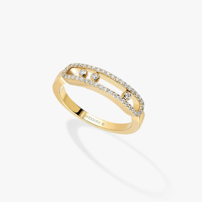 Baby Move ring by Messika Yellow gold