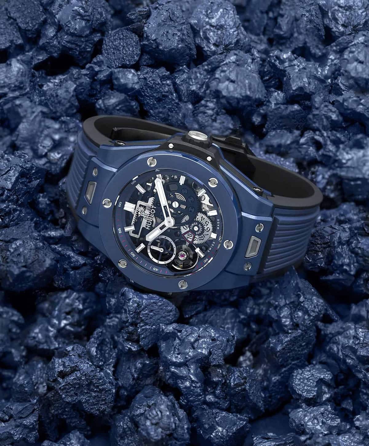 Montre Hublot Big Bang Meca-10 Ceramic Blue