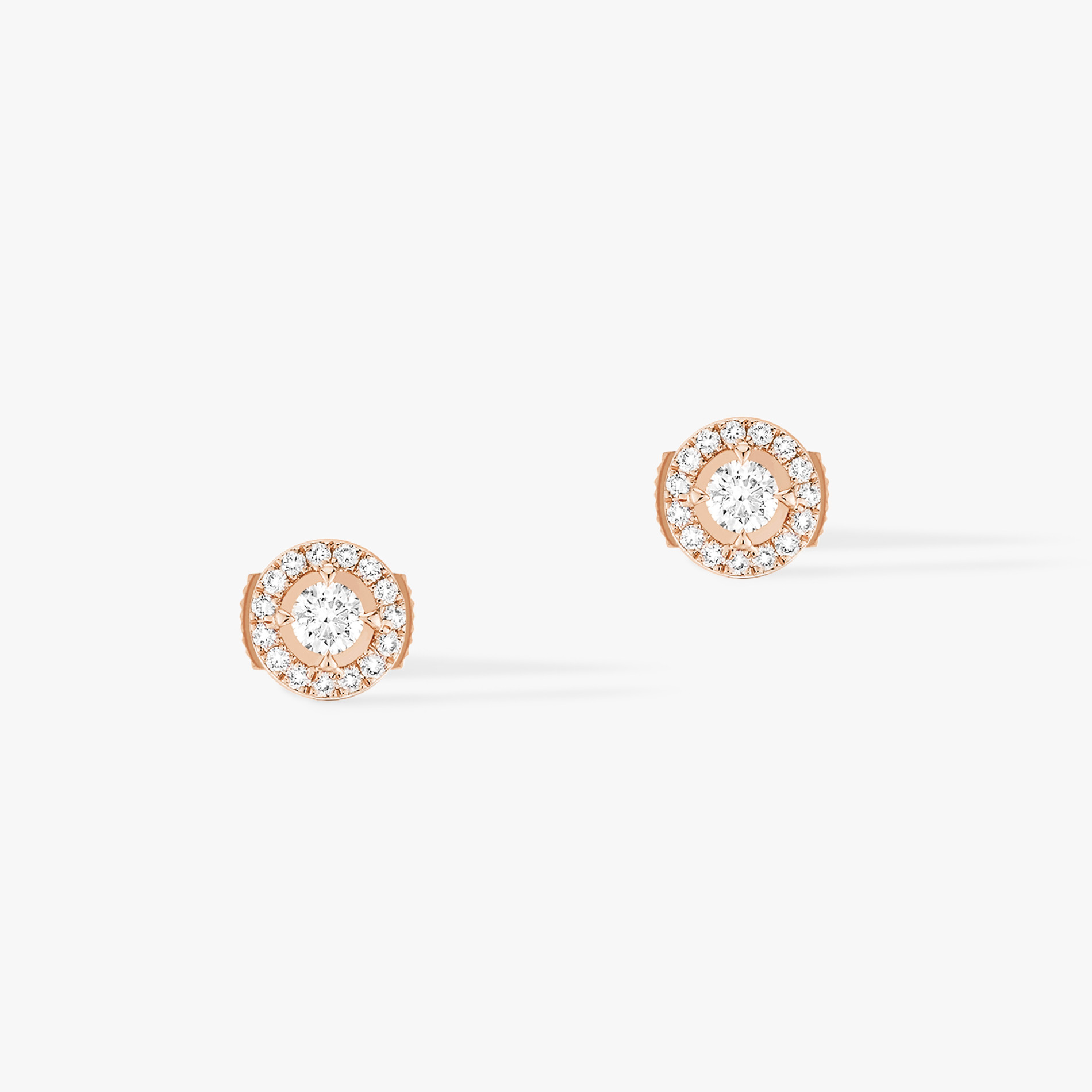 Joy Round Diamond Earrings from Messika