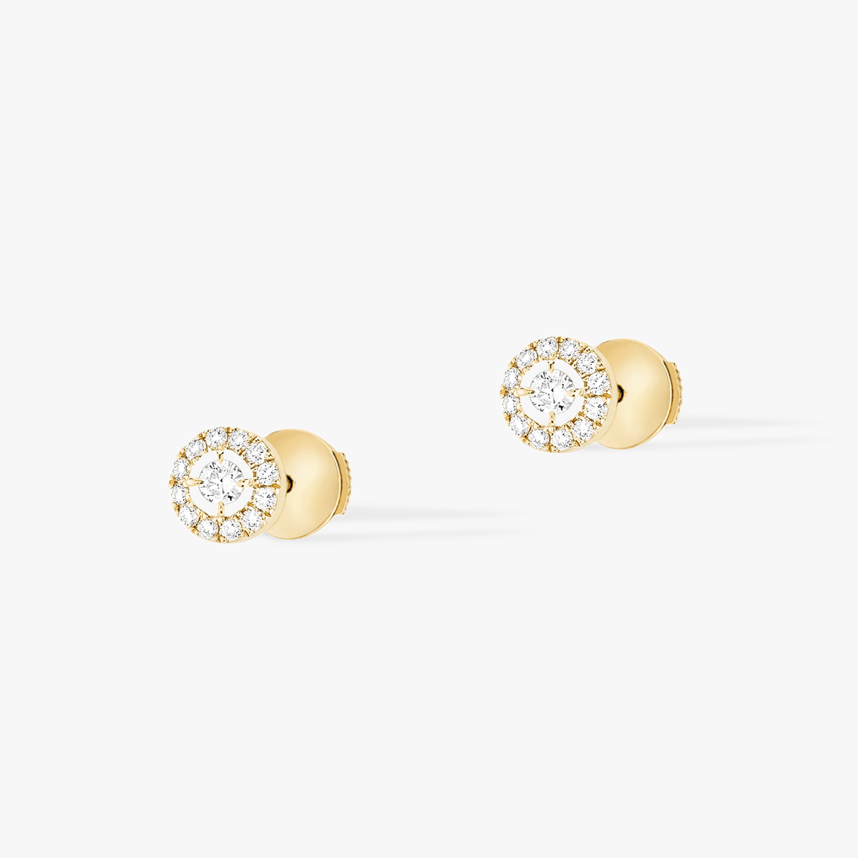 Joy Round Diamond Earrings from Messika