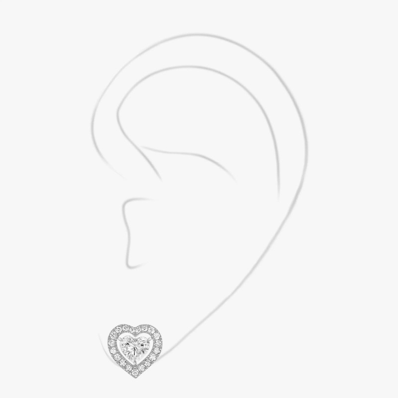 Messika Joy Coeur mono earring