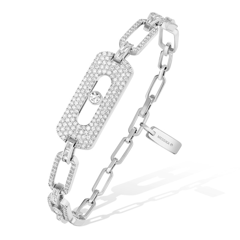 My move bracelet in white gold and diamond 1.94 cts