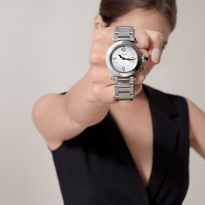 Montre sales pasha cartier