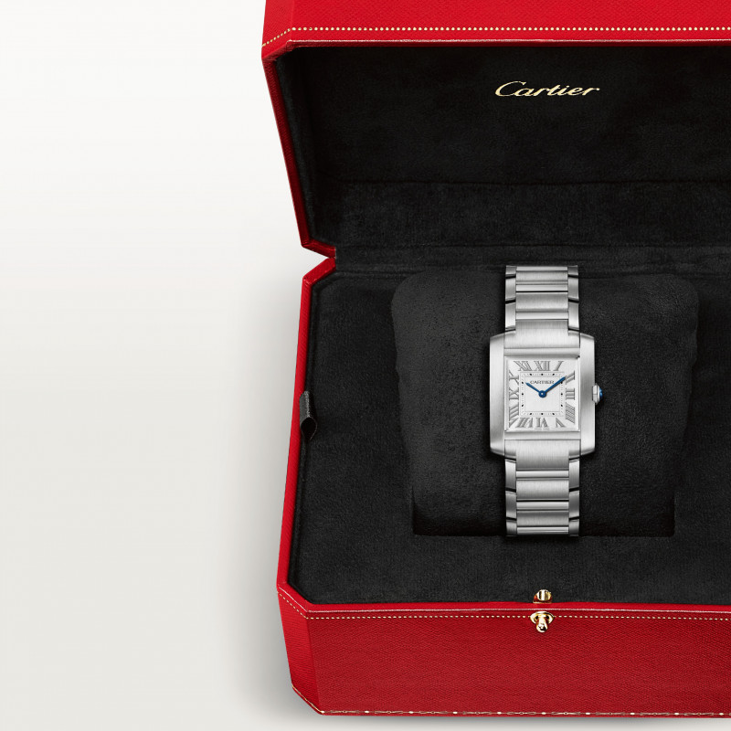 Tank Francaise watch by Cartier