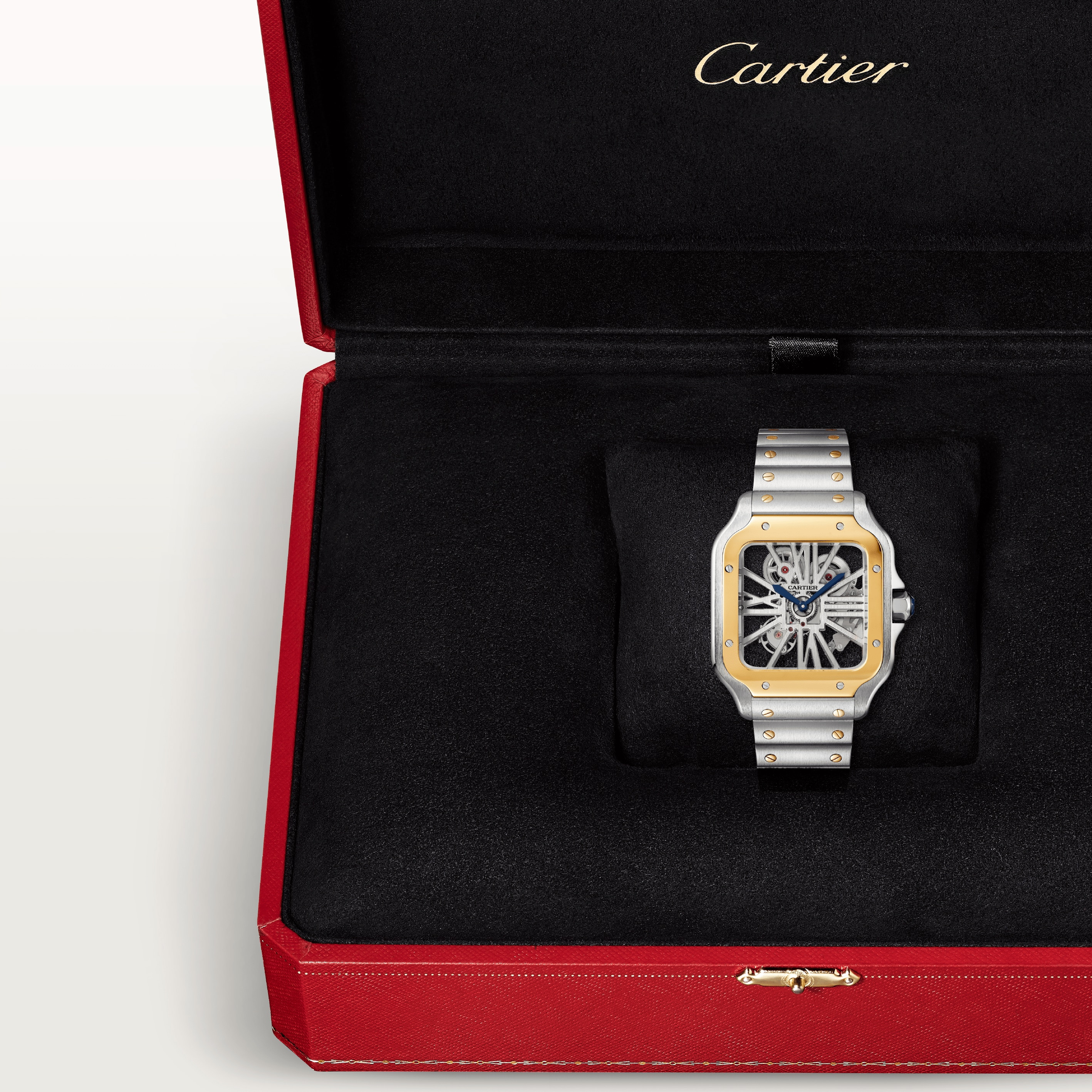 Cartier Santos Skeleton Watch