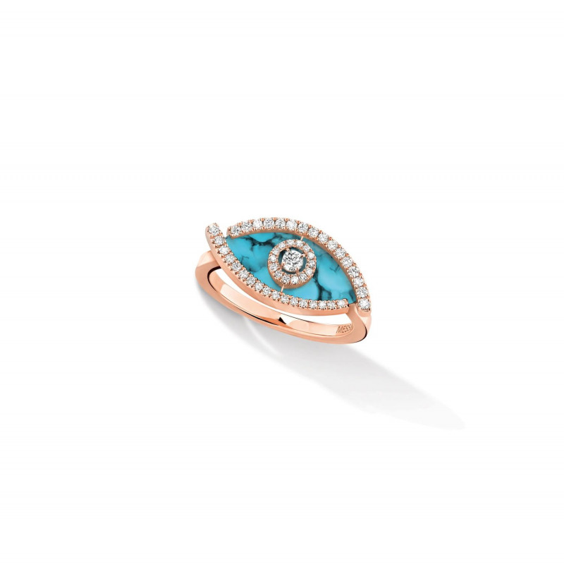 Messika Lucky Eye Turquoise Ring