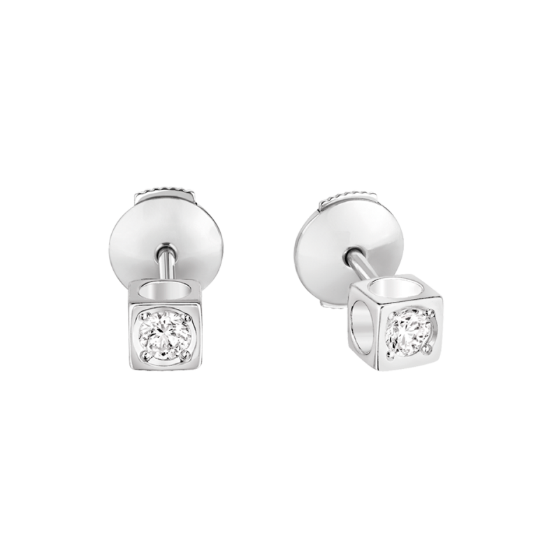 Boucles d’oreilles Dinh Van Le Cube Diamant