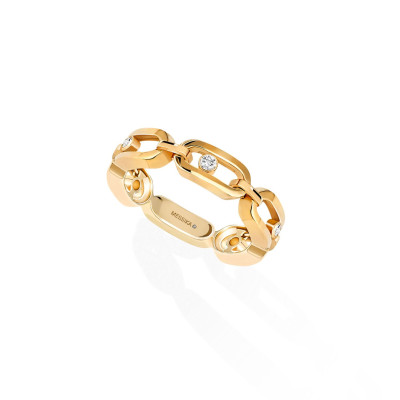 Messika Move Uno Diamond Ring in Yellow Gold