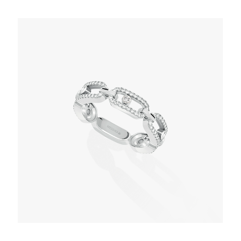 Messika Move Link Multi Ring White gold
