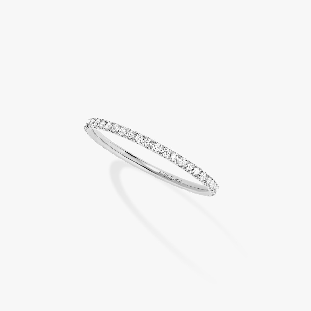 Gatsby XS wedding ring by Messika white gold