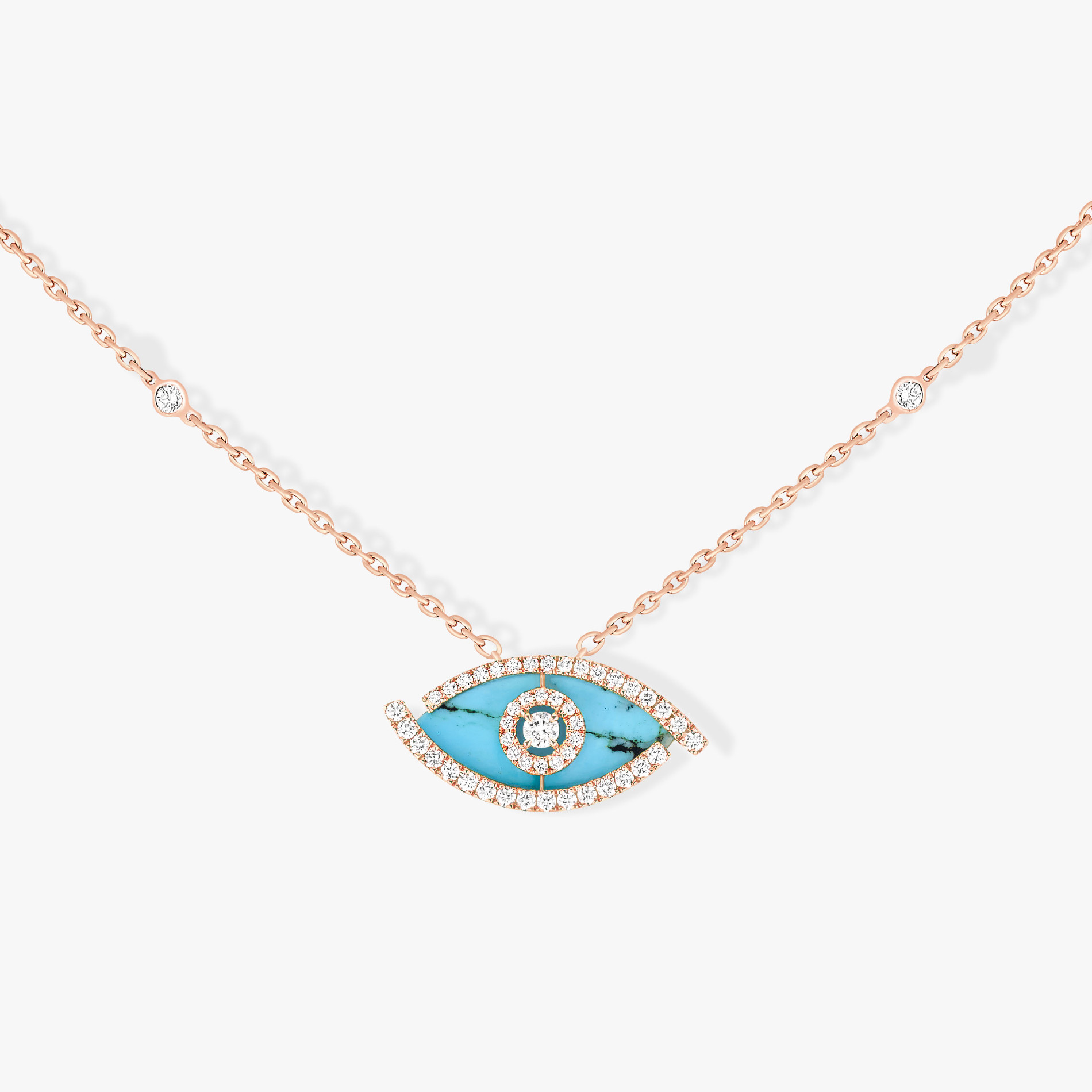 Collier Lucky Eye Turquoise de Messika