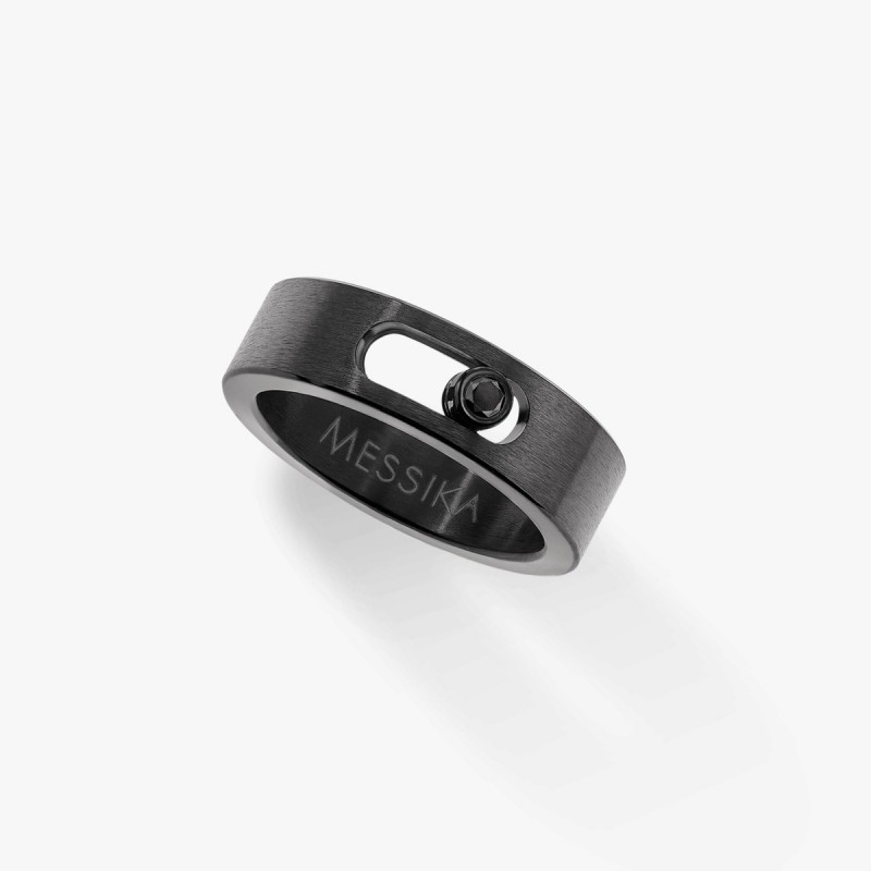 Bague S Move Titanium Total Black Diamond de Messika