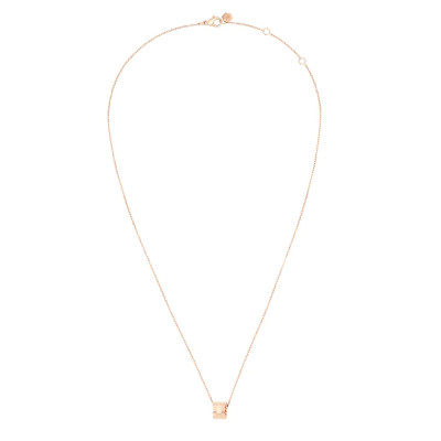 Bee my love rose gold pendant on chain